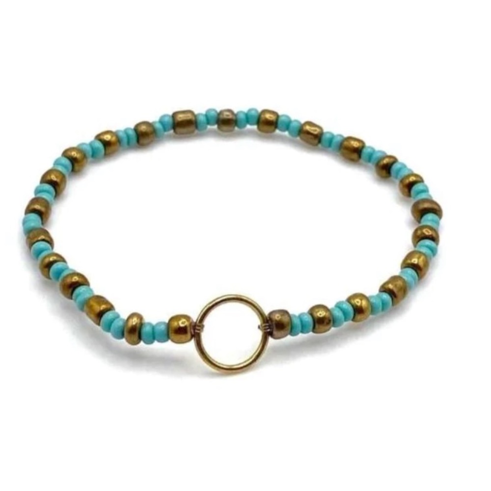Purpose Jewelry Halo Bracelet Turquoise